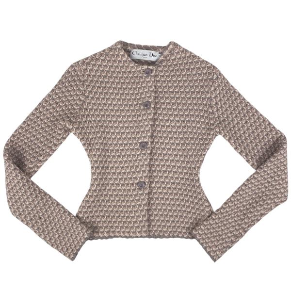 Christian Dior（クリスチャン・ディオール） ノーカラー ニット