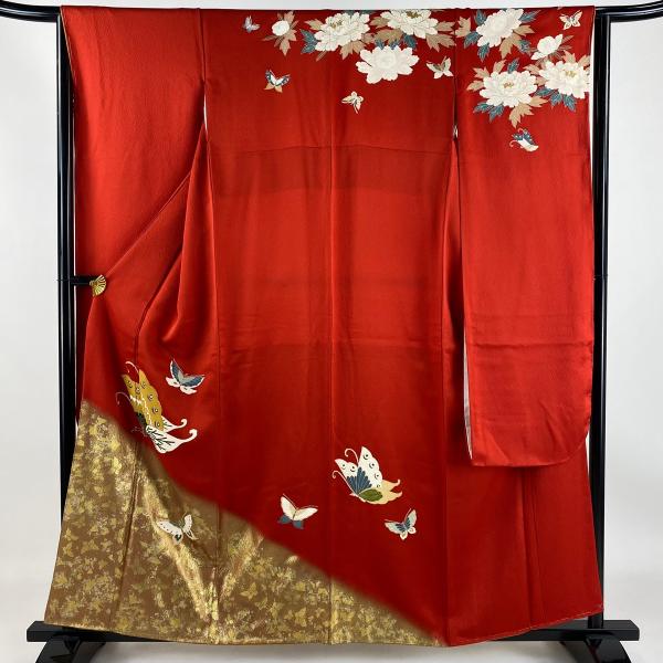 ゆ*こ様 厳選◆大変豪華なアンティーク振袖◆正絹◆広衿◆裄63.5丈155.5 ゆ*こ様 厳選◇大変豪華なアンティーク振袖◇正絹◇広衿◇裄63.5丈