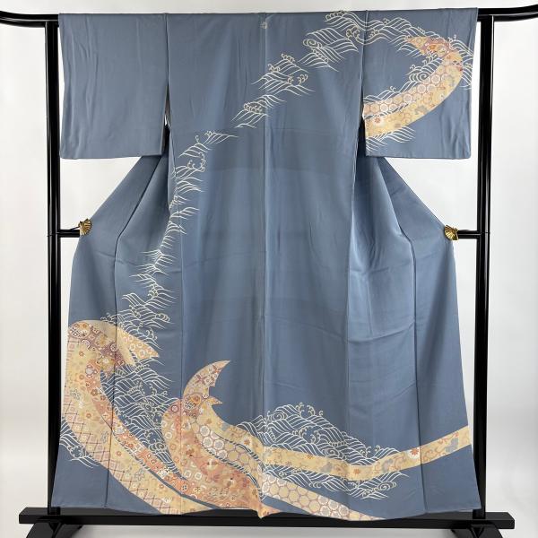訪問着 身丈154.5cm 裄丈65.5cm 正絹 美品 逸品 【中古】 訪問着 新古品・中古品をお探しなら京都きもの市場【日本最大級の着物