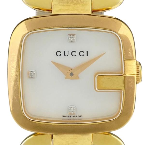 GUCCI（グッチ） GUCCI Gコレクション 3Pダイヤ 125.5 腕時計 SS