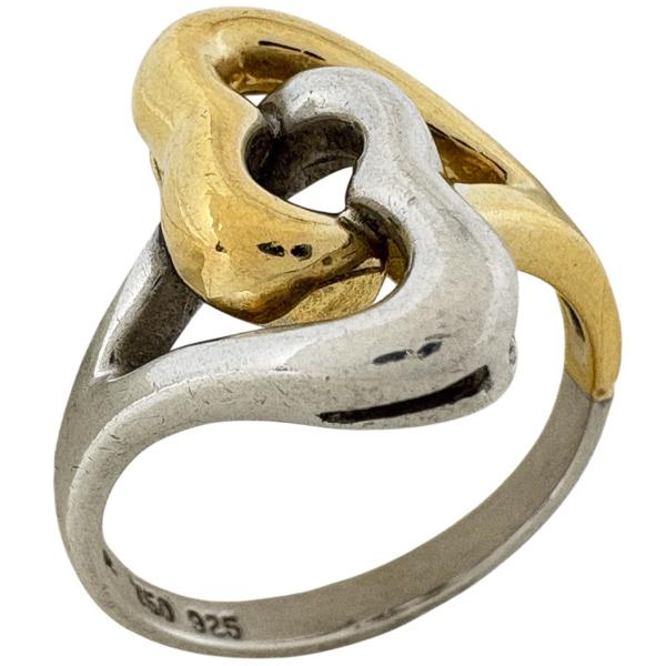 TIFFANY&Co.（ティファニー） ダブル ハート リング 指輪 K18 リング