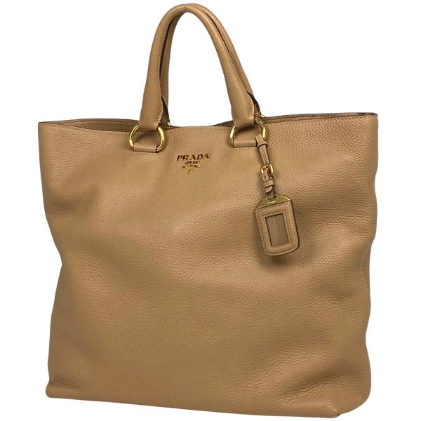 PRADA プラダ ロゴ トートバッグ 2WAY ショルダーバッグ レザー