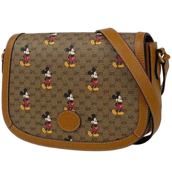GUCCI グッチ マイクロGG柄 ショルダーバッグ ディズニーコラボ