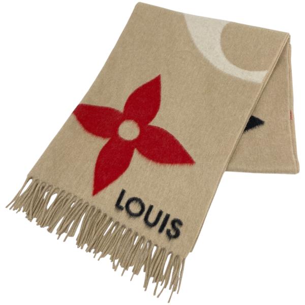 [季節限定価格]Louis Vuitton マフラー　ジャイアント　カシミヤ LOUIS VUITTON ルイ・ヴィトン Louis Vuitton マフラー ジ