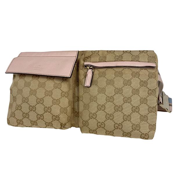 グッチ シェリー GGキャンバス ボディバッグ ウエストポーチ 28566 GUCCI】グッチ GGキャンバス 28566 ウエストバッグメンズ