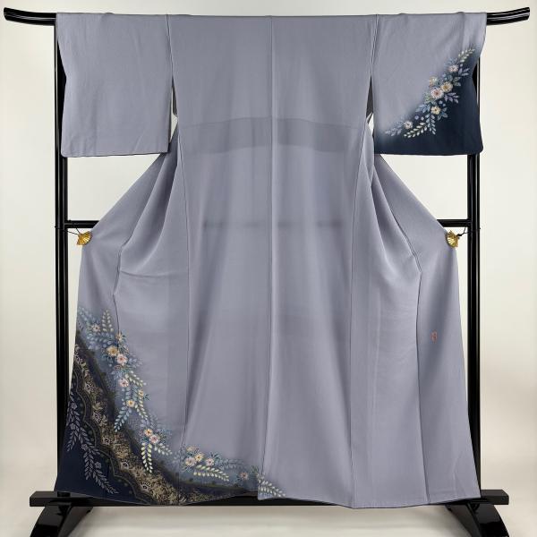 美品】 付下げ 身丈166cm 裄丈68.5cm L 袷 翠山工房 やまと 落款