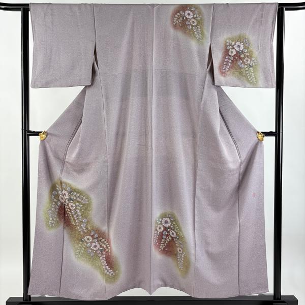 付下げ 身丈154.5cm 裄丈63cm S 袷 落款あり 辻ヶ花 染め分け ぼかし