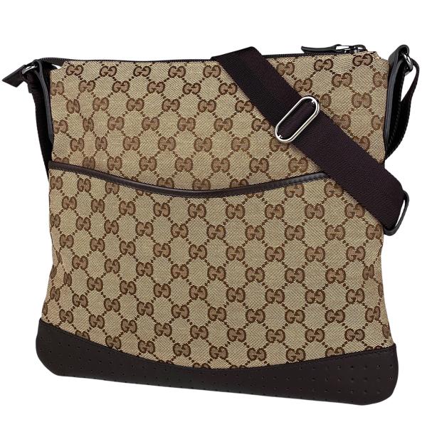 GUCCI グッチ GG柄 ショルダーバッグ パンチング 斜め掛け GG