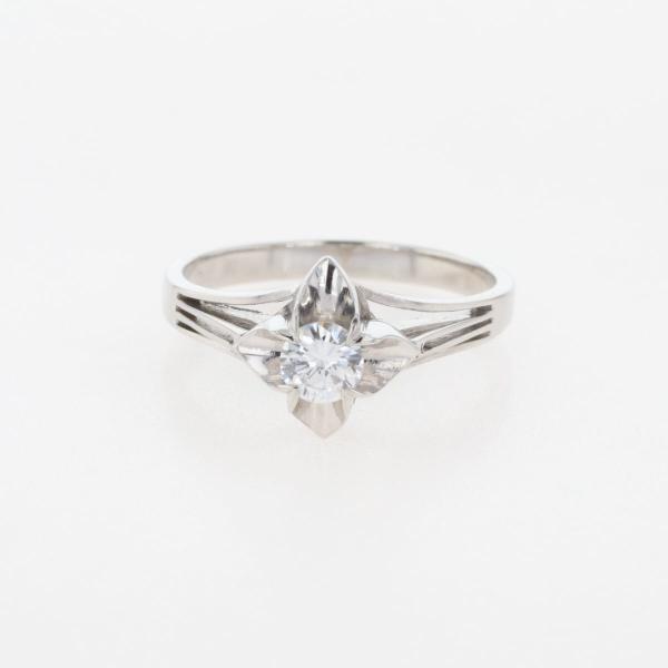 ダイヤモンド デザインリング プラチナ 指輪 リング 13号 Pt900