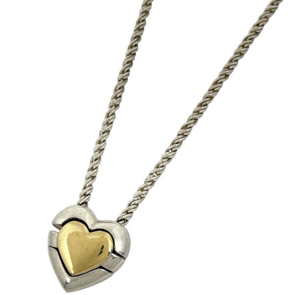 TIFFANY&Co.（ティファニー） ハートモチーフ ネックレス コンビ