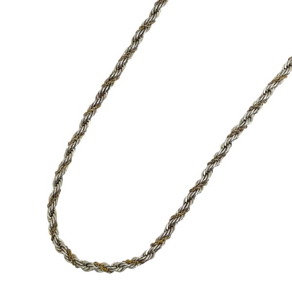 TIFFANY&Co.（ティファニー） ツイスト チェーン ネックレス コンビ