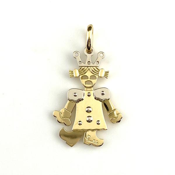 ポメラート Pomellato クイーンモチーフ ペンダントトップ YG イエロー