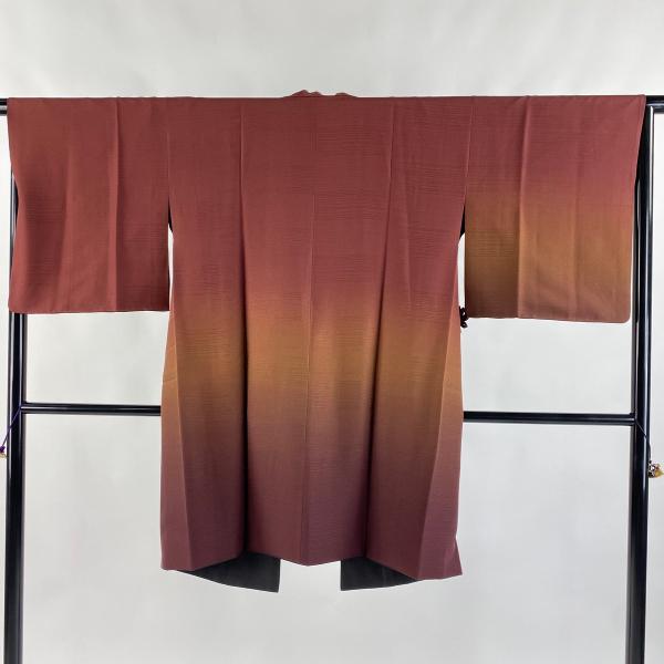 【美品】道中着 身丈130.5cm 裄丈65.5cm M 正絹 逸品 【中古】 道中着 身丈105.5cm 裄丈67.5cm 正絹 逸品 【中古】の通販 by バイセル