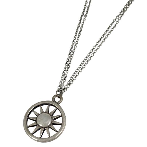 【希少レア】ティファニー シルバーネックレス トップ 925太陽 TIFFANY&Co.（ティファニー） デザイン ネックレス サン 太陽