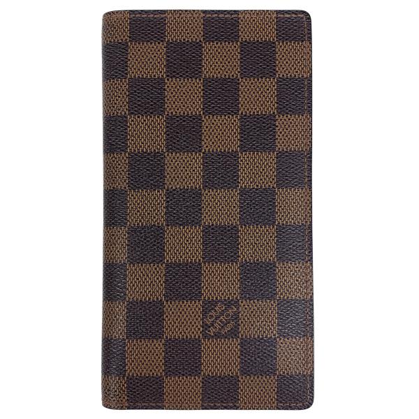 【極美品】ルイヴィトン N61823 札入れ 長財布 レザー ダミエ ブラウン 楽天市場】【未使用品】【財布】LOUIS VUITTON ルイ ヴィトン