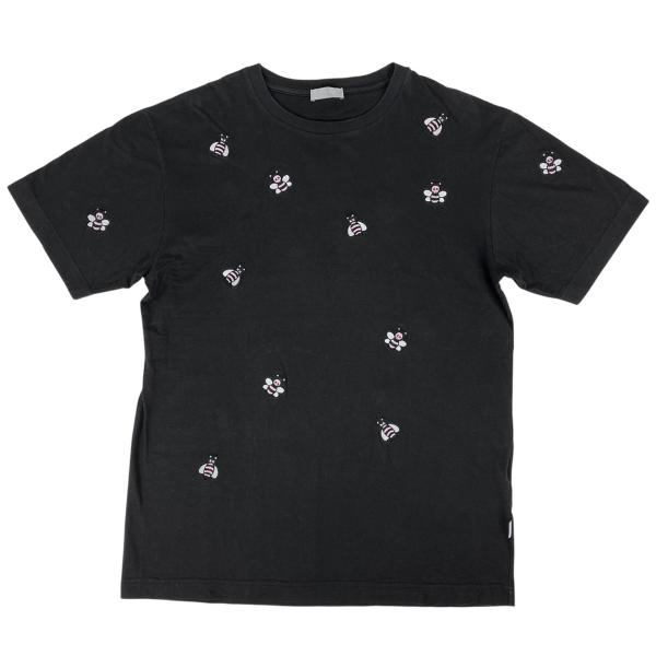 ディオール Dior デザイン 半袖 Tシャツ Bee ビー刺繍 トップス