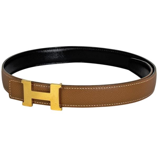 エルメス コンスタンス　Hベルト　◻︎C刻印 ベルト ブラック　ブラウン レザー HERMES エルメス コンスタンス Hベルト ベルト ブラックブラウン レザー