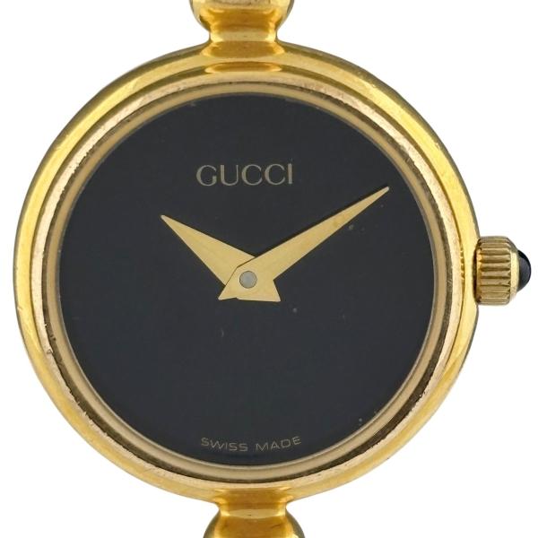 宝*斎様 【不可動】GUCCIグッチ バングル腕時計 2700.2.L 金メッキ 宝*斎様 【不可動】GUCCIグッチ バングル腕時計 2700.2.L 金メッキ 宝
