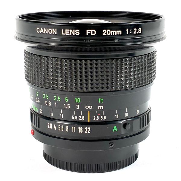 キヤノン Canon NEW FD 20mm F2.8 一眼カメラ用レンズ（マニュアル