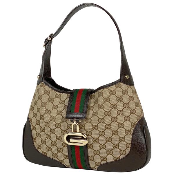 GUCCI（グッチ） GUCCI GG柄 ショルダーバッグ ウェブ シェリーライン