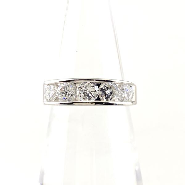 メレダイヤ デザインリング プラチナ 指輪 リング 7.5号 Pt900