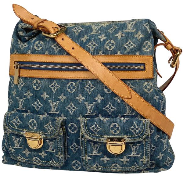 正規品　ルイヴィトン　モノグラム　デニム　バギーGM ショルダーバッグ　斜めがけ LOUIS VUITTON（ルイ・ヴィトン） ルイ ヴィトン ショルダーバッグ