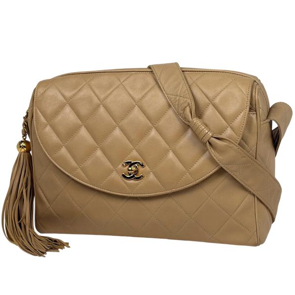 CHANEL（シャネル） ココマーク フリンジ チェーン ショルダーバッグ 