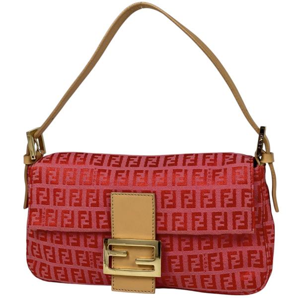 【希少】FENDI ハンドバッグ 手提げ FF金具 がま口 ストロー×レザー 赤 希少】FENDI ハンドバッグ 手提げ FF金具 がま口 ストロー×レザー 赤