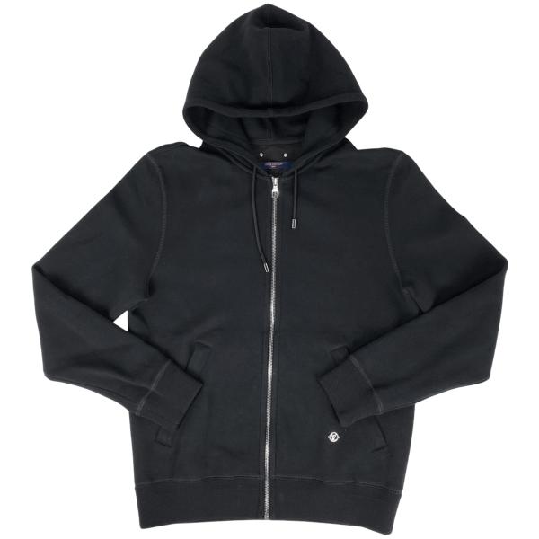 ルイヴィトン デニムパーカー⬛︎LOUIS VUITTON LOUIS VUITTON（ルイ・ヴィトン） ロゴ ジップアップ パーカー LV