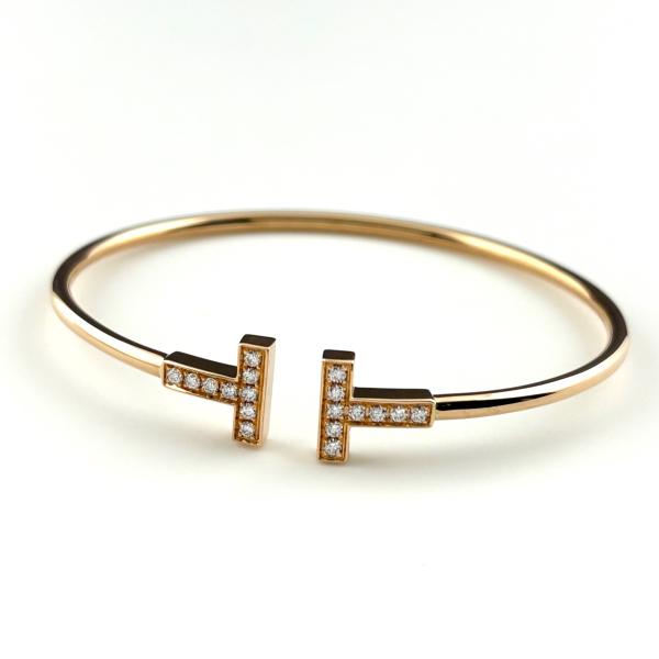 TIFFANY&Co.（ティファニー） ワイヤー ブレスレット PG ピンク