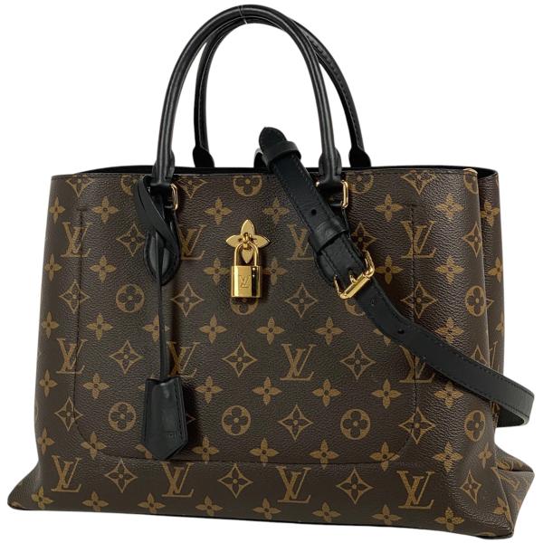 LOUIS VUITTON ルイヴィトン ショルダーバッグ ハンドバッグ 2way ベルニア M51122 モノグラムキャンバス レザー ブラウン 美品 中古 4b005628 ルイヴィトンベルエア 2WAYバッグ 14145 ブラウン ユニセックス