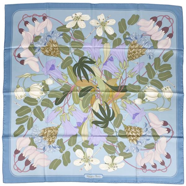 ✨極美品✨ HERMES エルメス ギリシャの花 スカーフ カレ90 kaipre_4000006837026