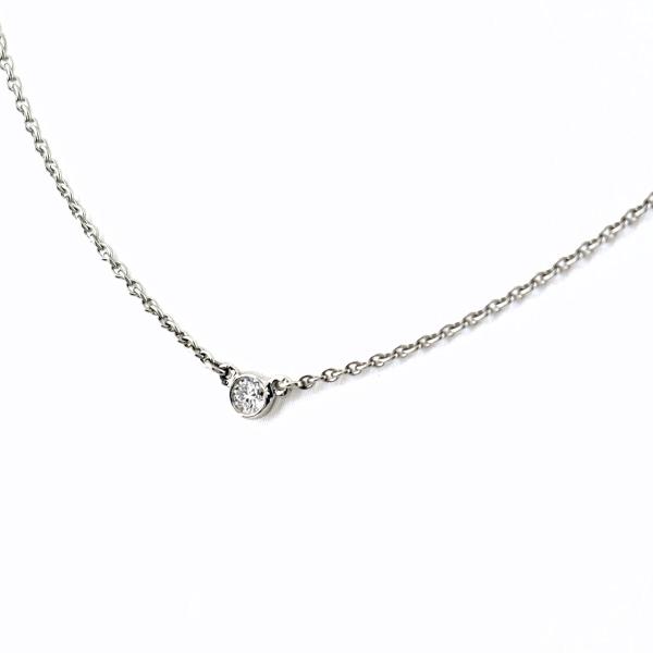 ティファニー バイザヤード ダイヤモンド プラチナ Tiffany Pt950 TIFFANY&Co.（ティファニー） バイザヤード ネックレス プラチナ