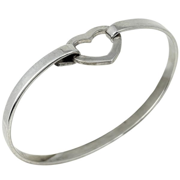 TIFFANY&Co.（ティファニー） ハート バングル シルバー925 シルバー