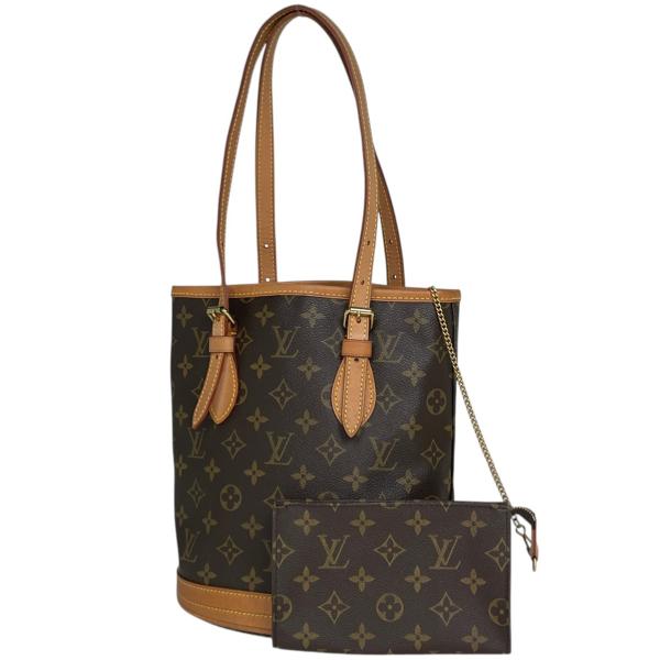 ルイヴィトン　モノグラム　バケットPM プチバケット　M41138 トートバッグ LOUIS VUITTON（ルイ・ヴィトン） プチ バケットPM ショルダーバッグ