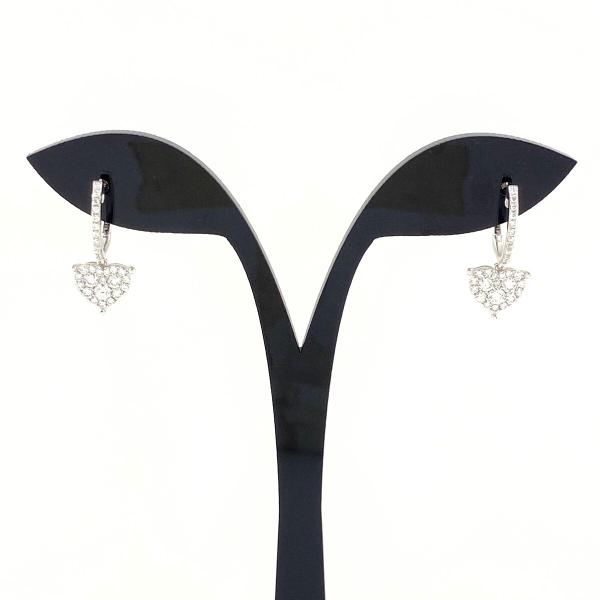 Ponte Vecchio（ポンテヴェキオ） ハートモチーフ デザインピアス WG