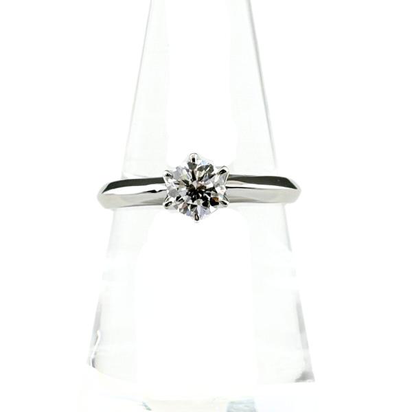 ダイヤモンド デザインリング プラチナ 指輪 リング 13号 Pt900