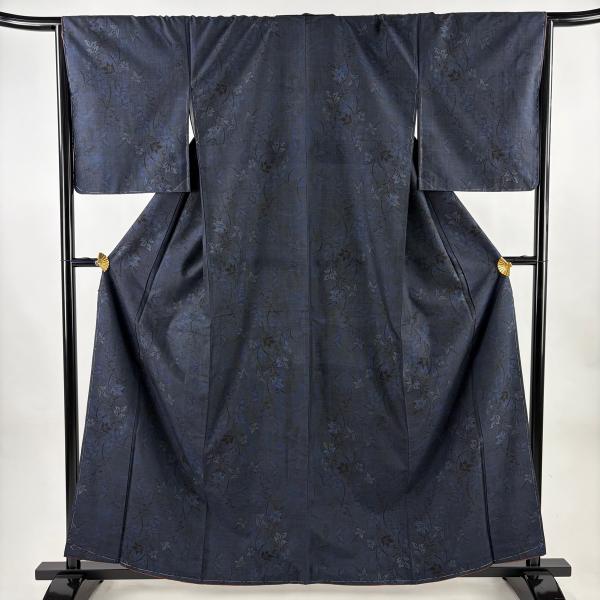 紬 身丈166.5cm 裄丈66cm 正絹 逸品 【中古】 紬 身丈157.5cm 裄丈63.5cm 正絹 逸品 【中古】の通販 by バイセル