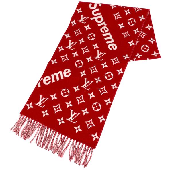 LOUIS VUITTON（ルイ・ヴィトン） モノグラム マフラー シュプリーム