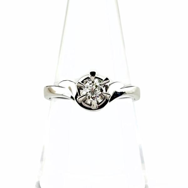 ダイヤモンド デザインリング プラチナ 指輪 リング 13号 Pt900