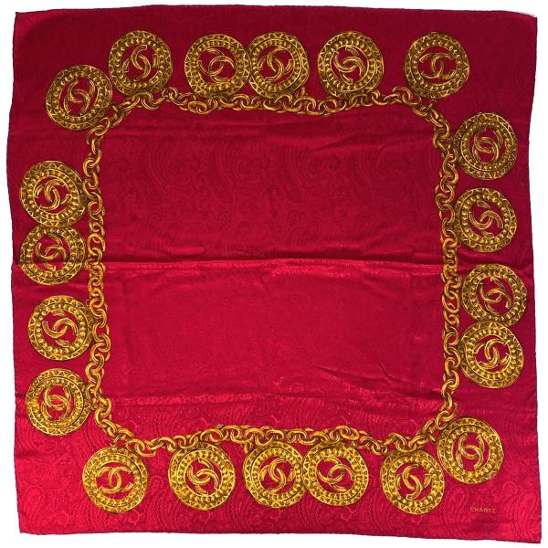 CHANEL（シャネル） ココマーク スカーフ ロゴ チェーン スカーフ