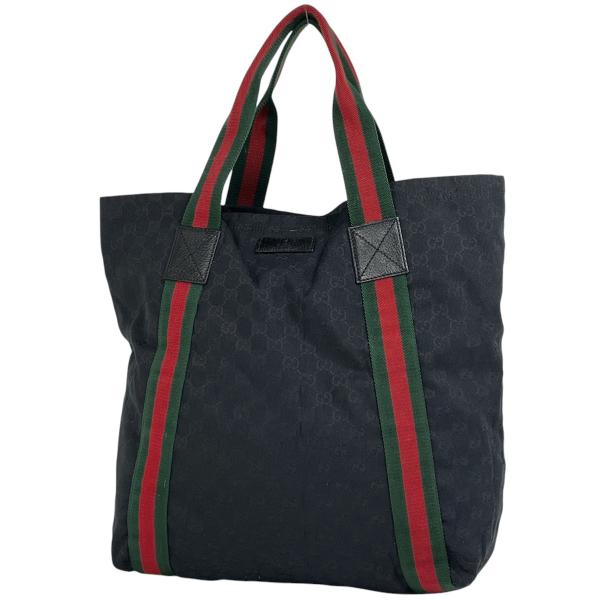 GUCCI グッチ GG柄 トートバッグ ハンドバッグ シェリーライン ウェブ
