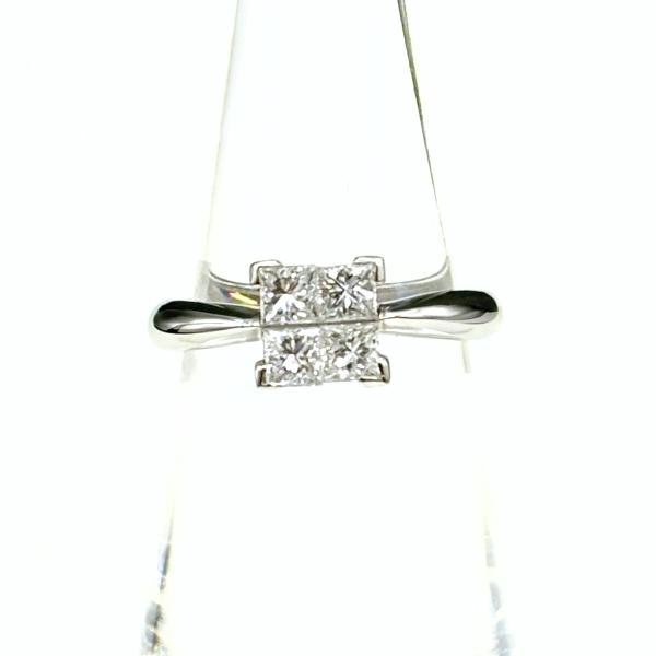 ダイヤモンド デザインリング プラチナ 指輪 リング 12号 Pt900