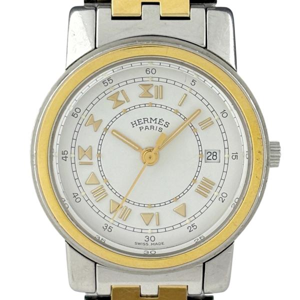 HERMES（エルメス） キャリック CA1.220 腕時計 SS GP クォーツ