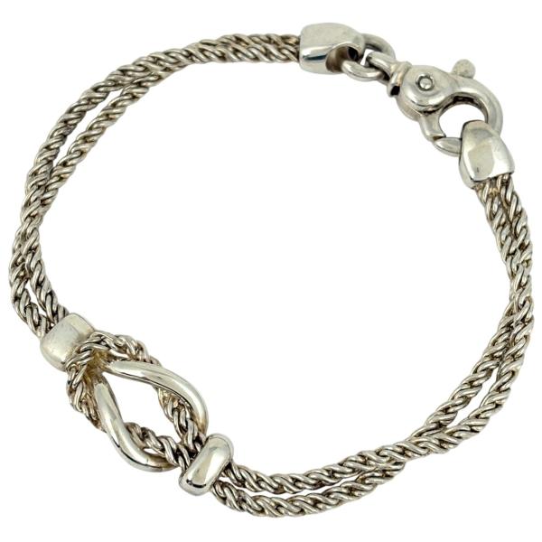 TIFFANY&Co.（ティファニー） ノット ダブルロープ ブレスレット