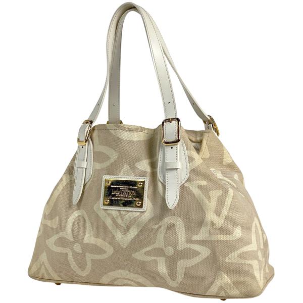 ルイヴィトン LOUIS VUITTON タイシエンヌPM タイシエンヌ PM  M95674 クルーズライン カバン 肩掛け トートバッグ ショルダーバッグ レザー/キャンバス サーブル ホワイト系 LOUIS VUITTON（ルイ・ヴィトン） タイシエンヌ PM ショルダーバッグ