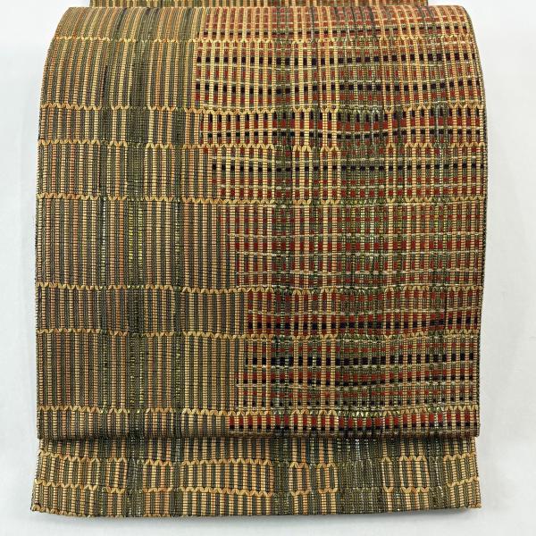 ご成約です 逸品 手の込んだ刺子が素晴らしい 正絹袋帯 楽天市場】仕立て上がり 西陣織 長尺 正絹袋帯 LL ゆったりサイズ 新品