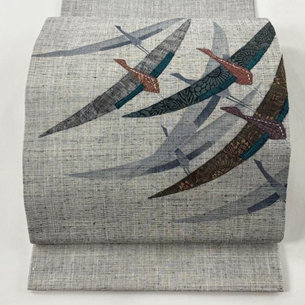 【美品】 開き名古屋帯 逸品 正絹 【中古】 美品】 開き名古屋帯 逸品 正絹 【中古】の通販 by バイセル ラクマ店