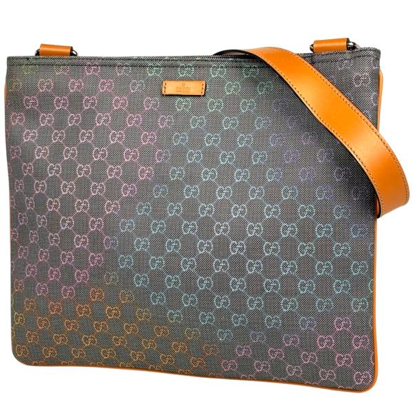 GUCCI（グッチ） GUCCI GG柄 ショルダーバッグ ロゴ 斜め掛け