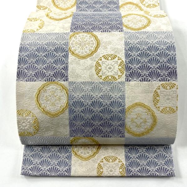 【新品未使用美品❣️】さがら刺繍　六通　正絹袋帯 新品未使用美品❣️】さがら刺繍 六通 正絹袋帯 楽天市場】相良刺繍